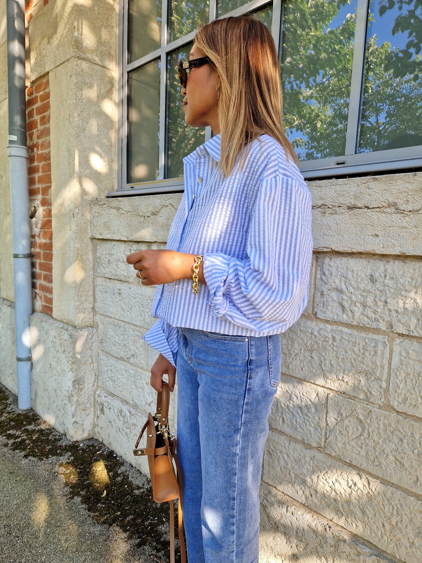 Chemise Cassandre bleue