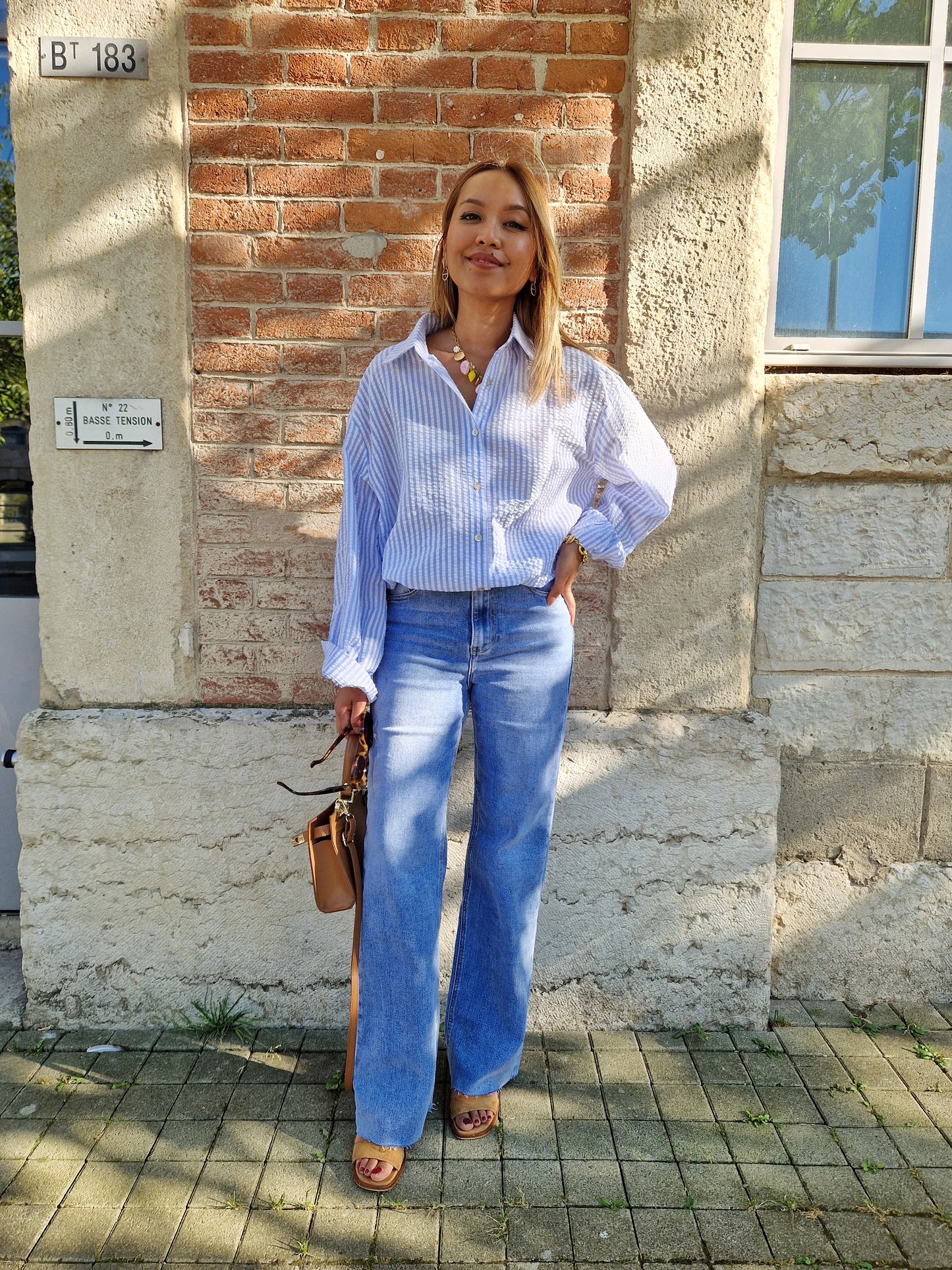 Chemise Cassandre bleue