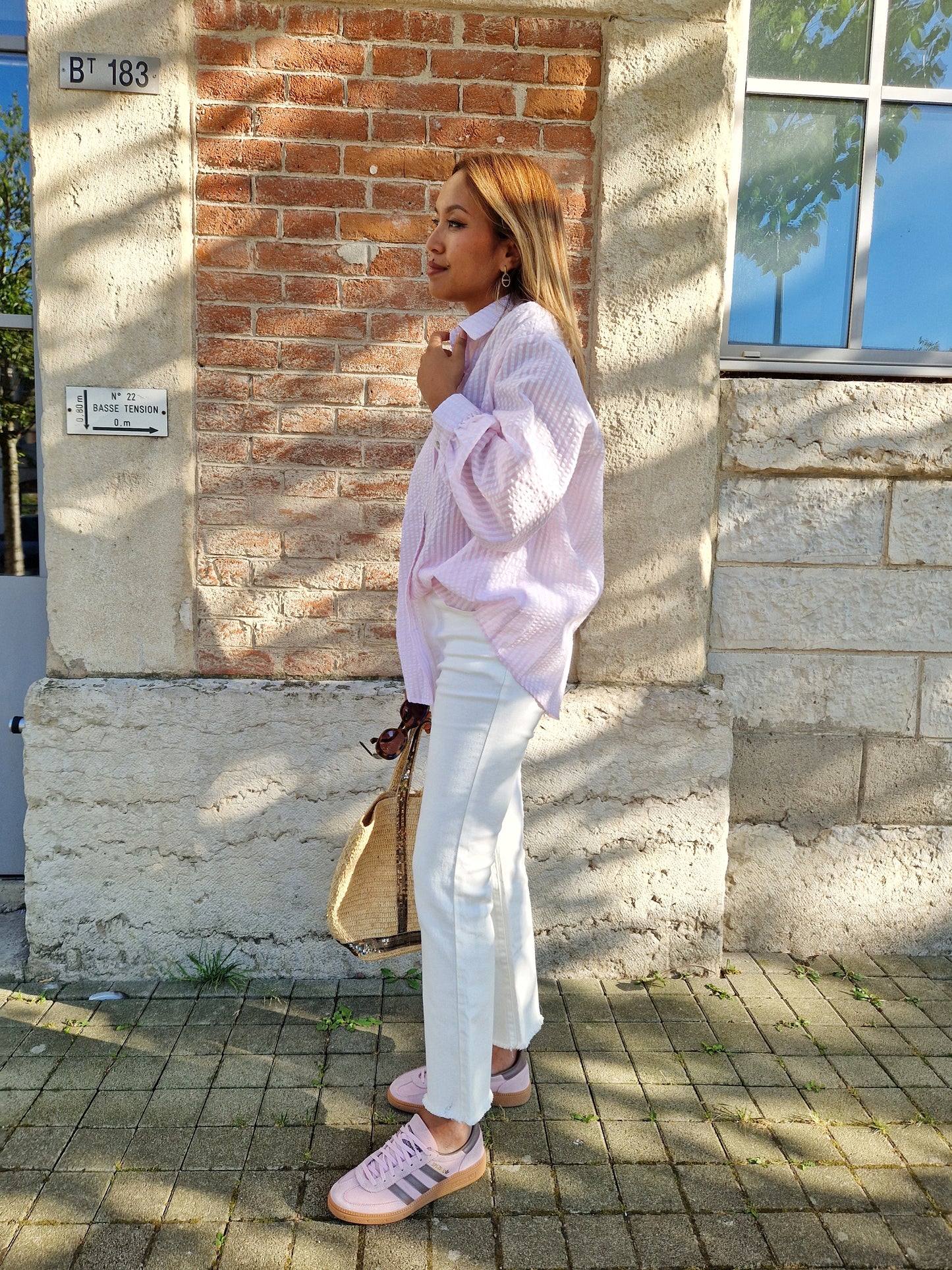 Chemise Cassandre rose