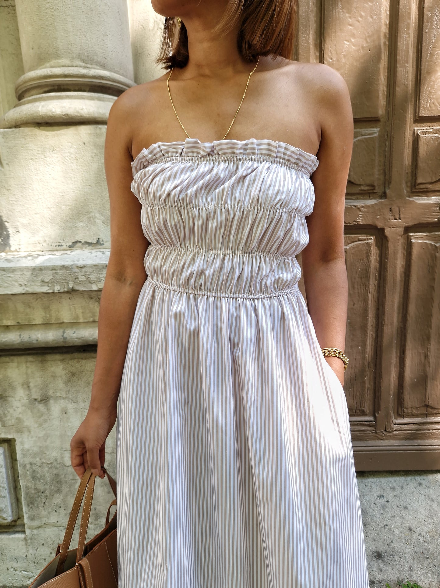 Robe Denise beige