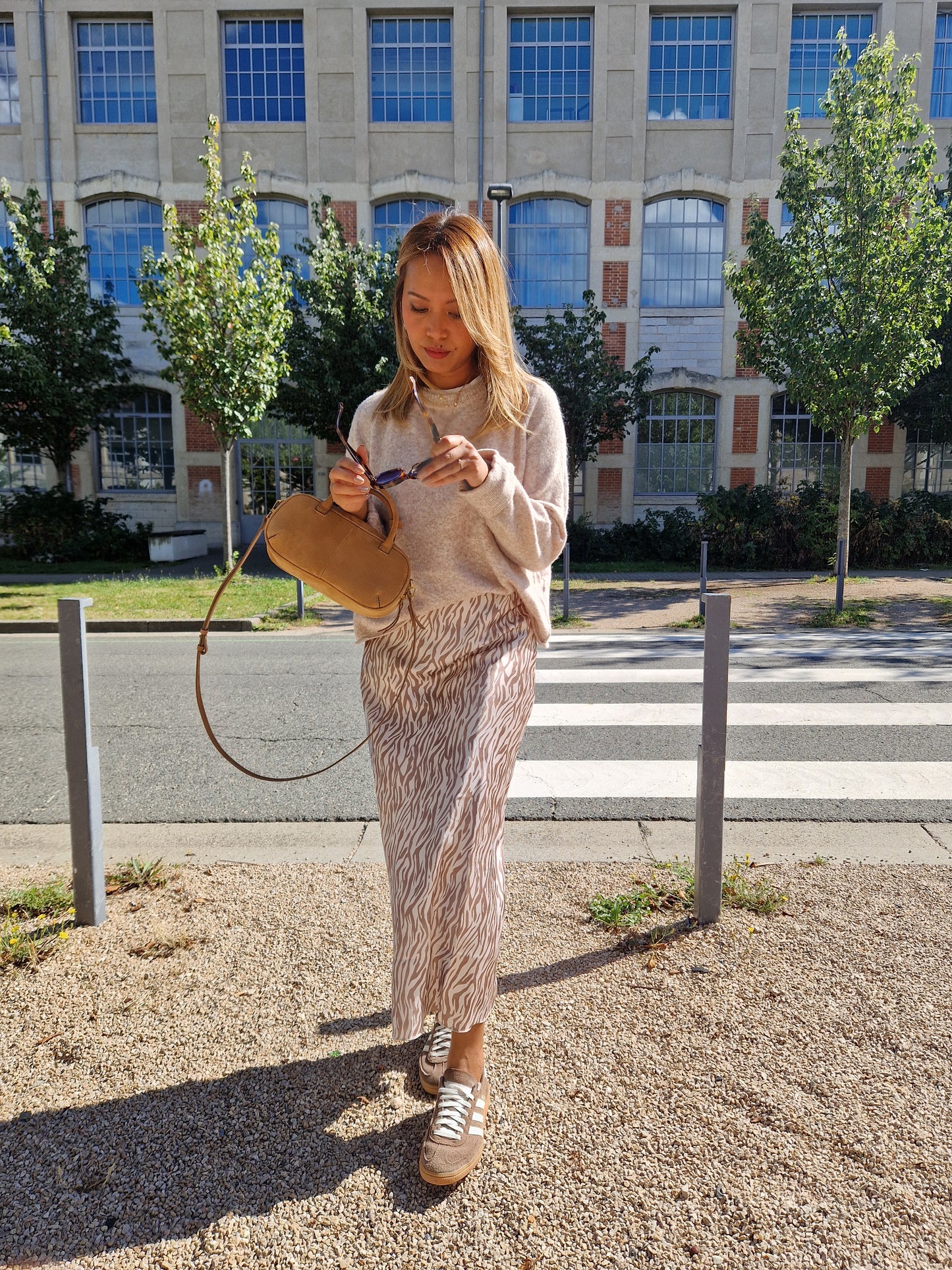 Pull Capucine beige chiné