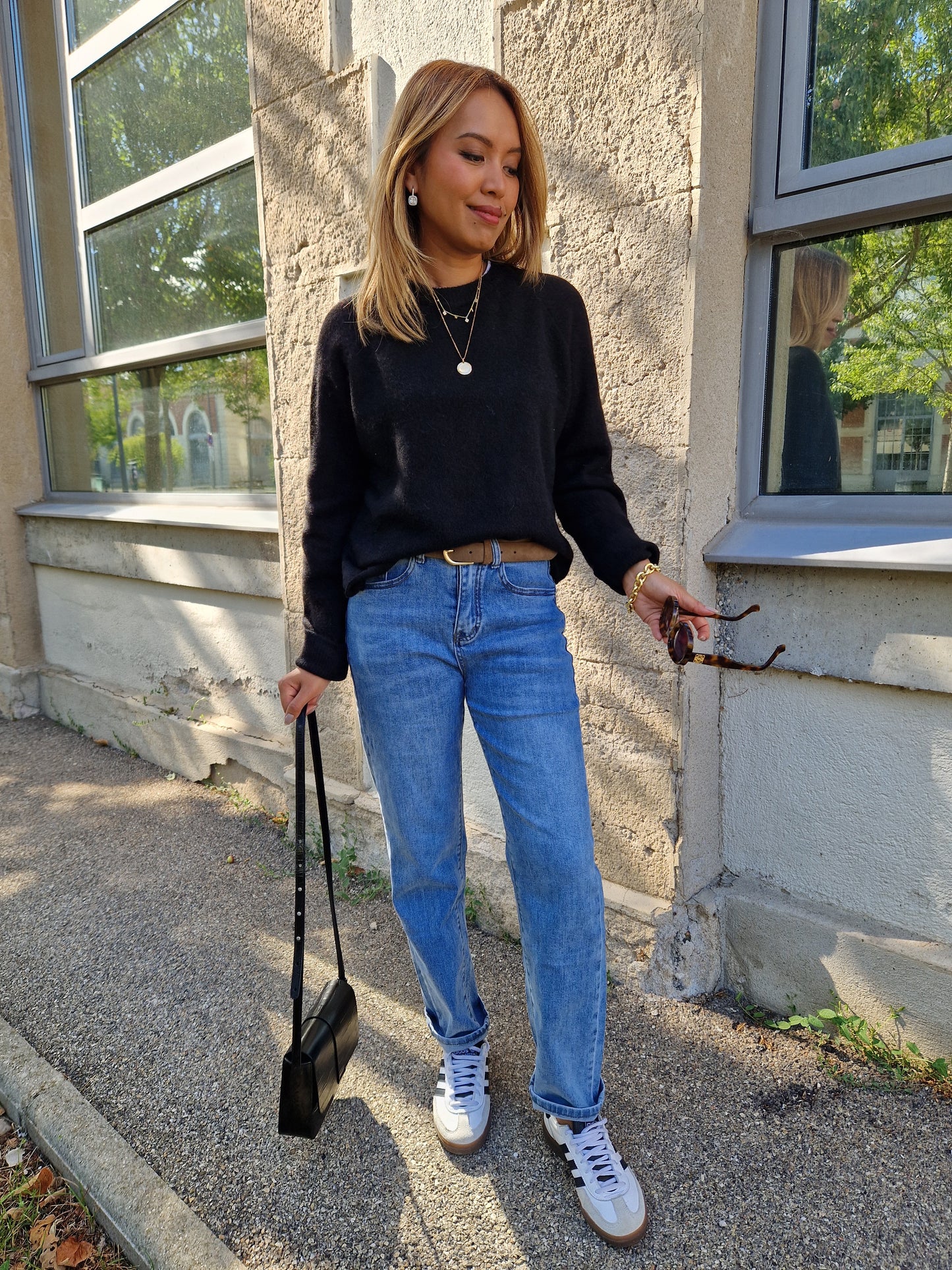 Pull Capucine noir