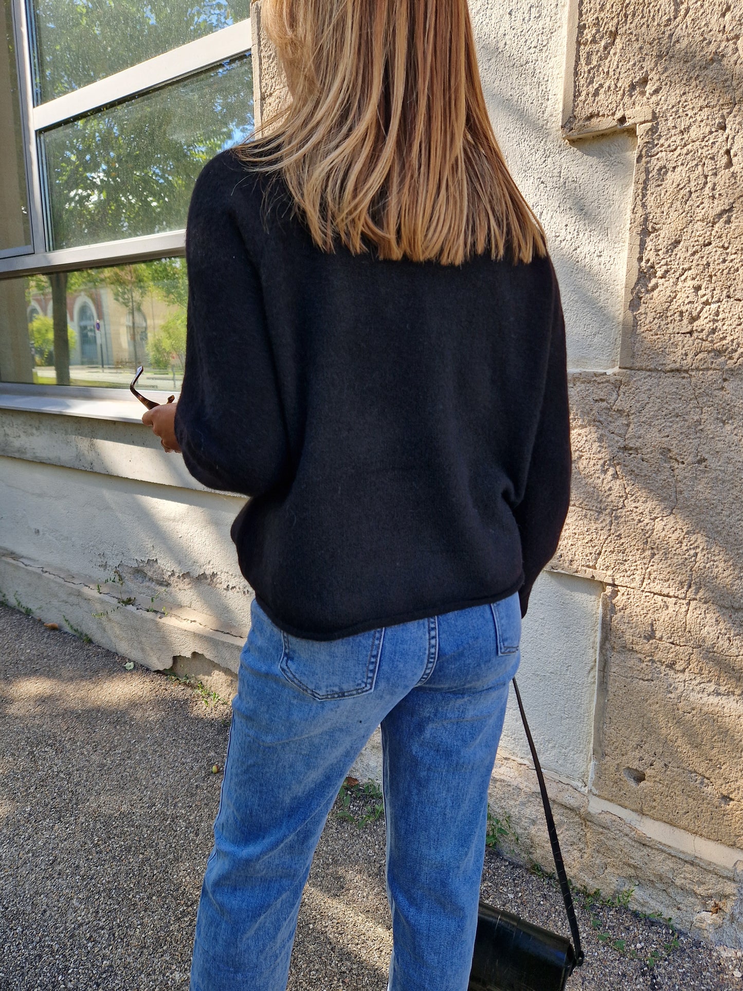 Pull Capucine noir