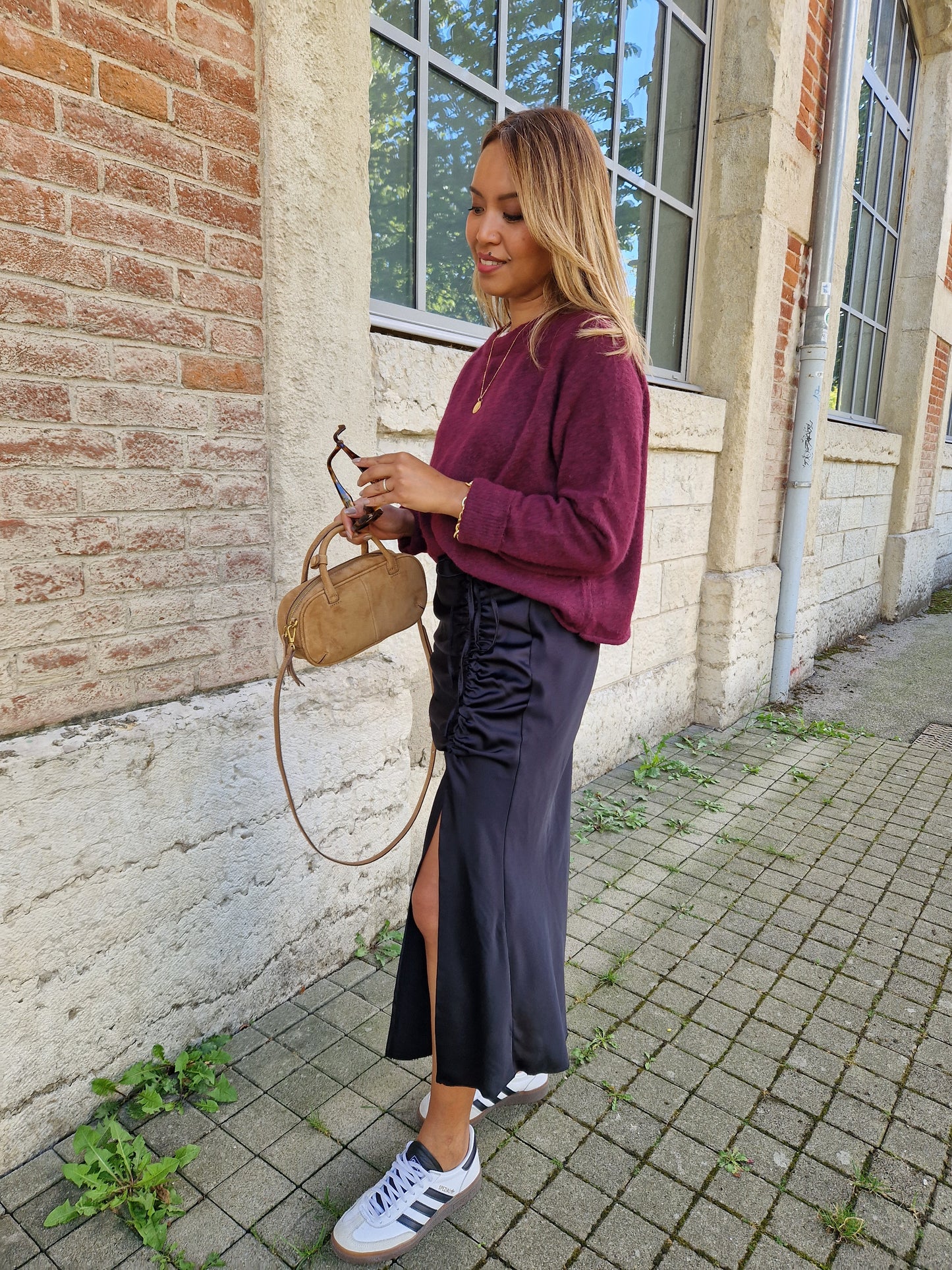 Pull Capucine bordeaux