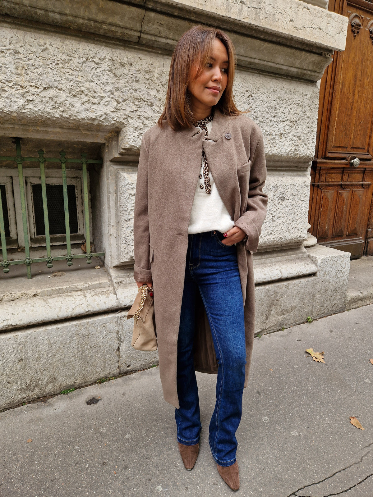 Manteau Eliot Taupe