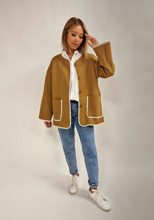 veste Margaux camel