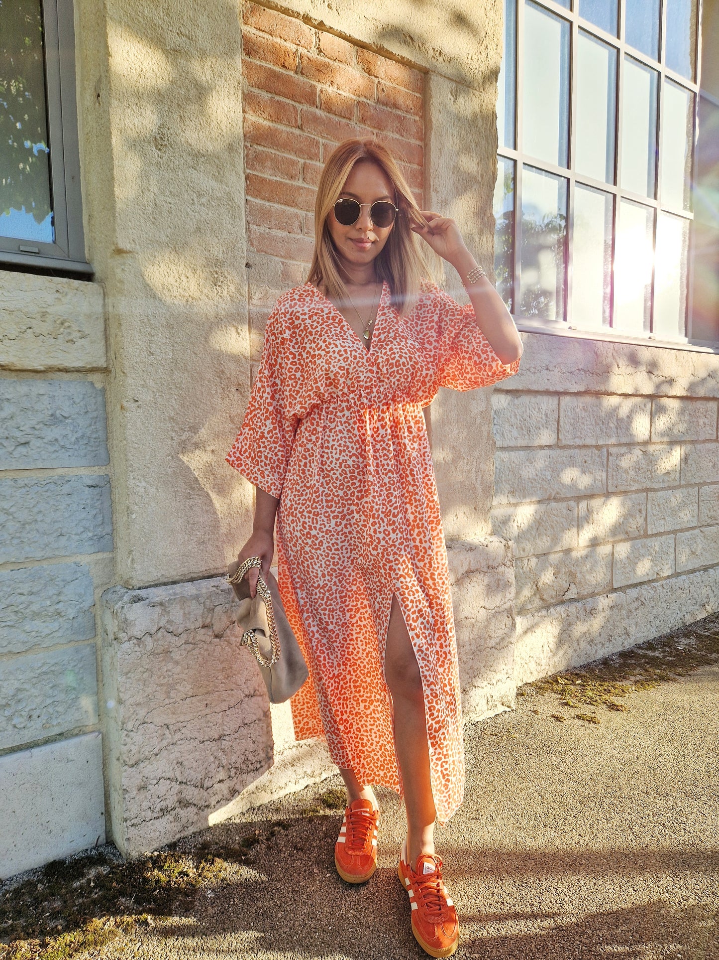 Robe Inaya orange