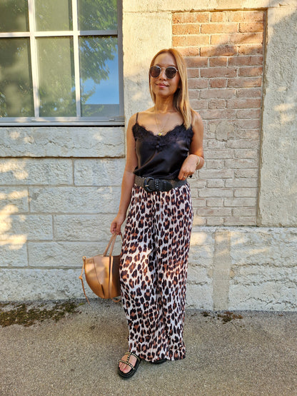 Pantalon Jodie léopard