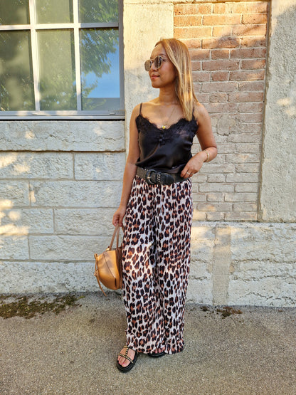 Pantalon Jodie léopard