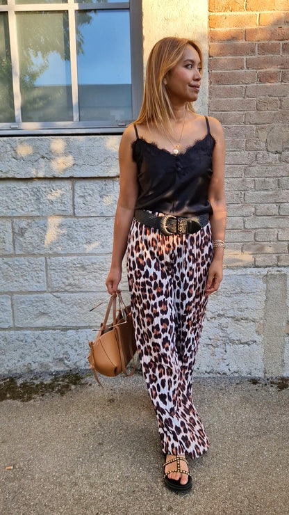 Pantalon Jodie léopard