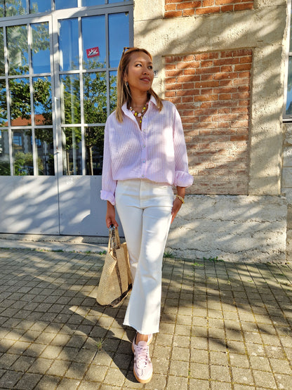 Chemise Cassandre rose