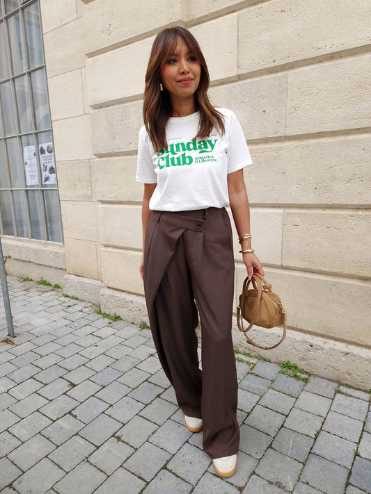 Pantalon Céline marron