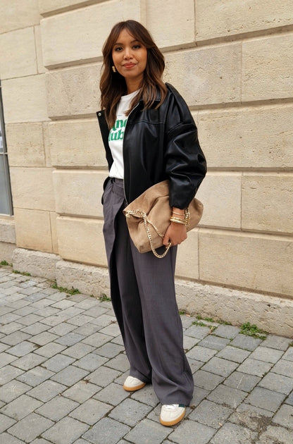 Pantalon Céline Gris