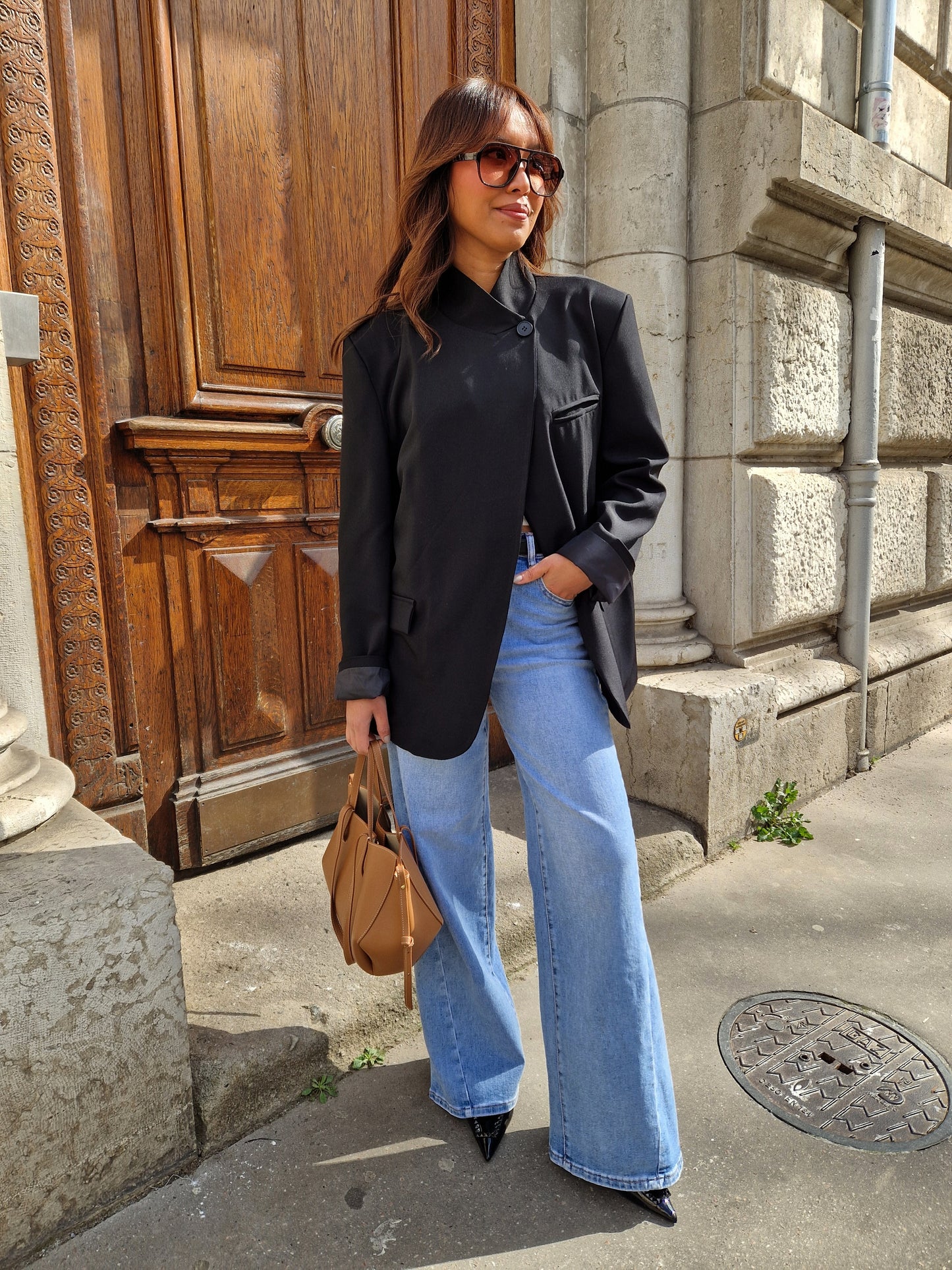 Veste Blazer Mona noir