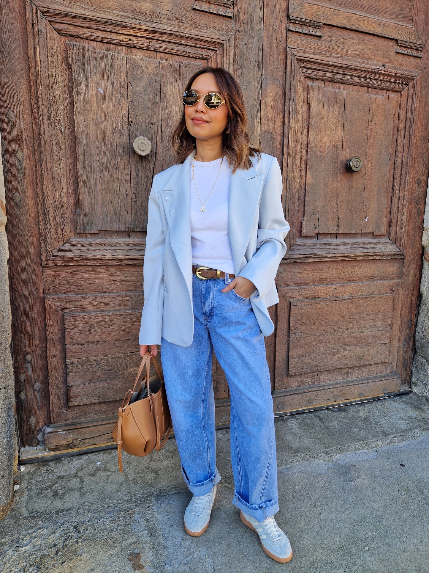 Blazer Adel bleu