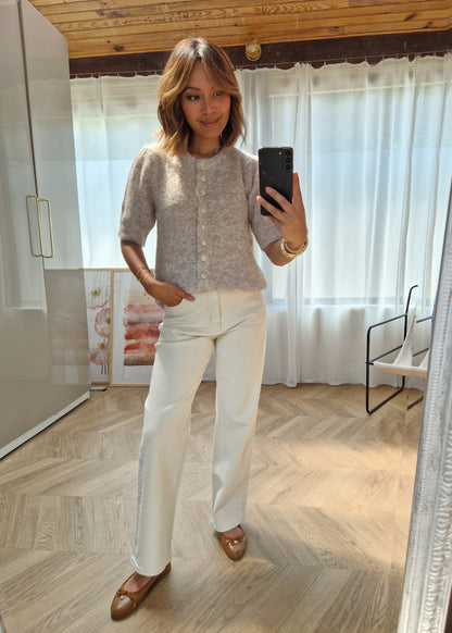 Pull Jessie taupe