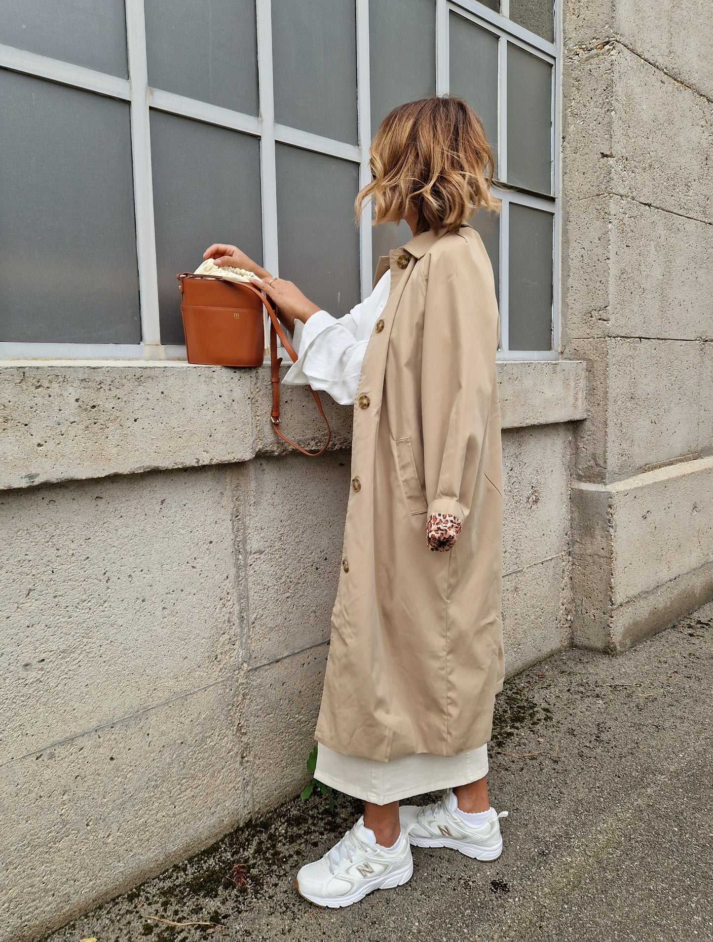 Trench Kayanée beige