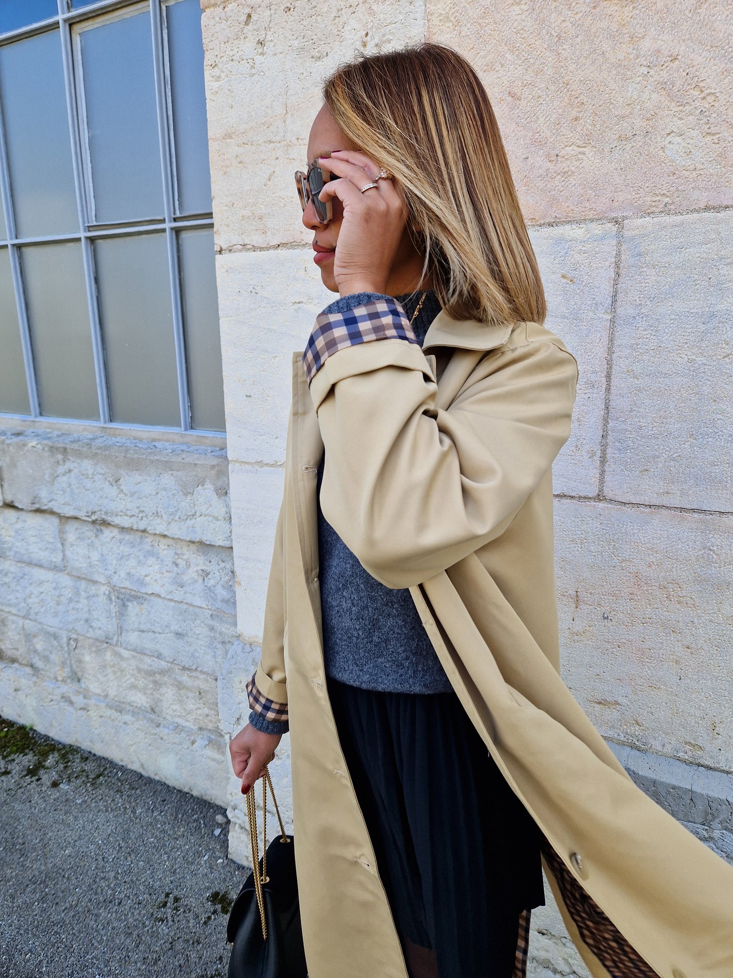 Trench Carla beige