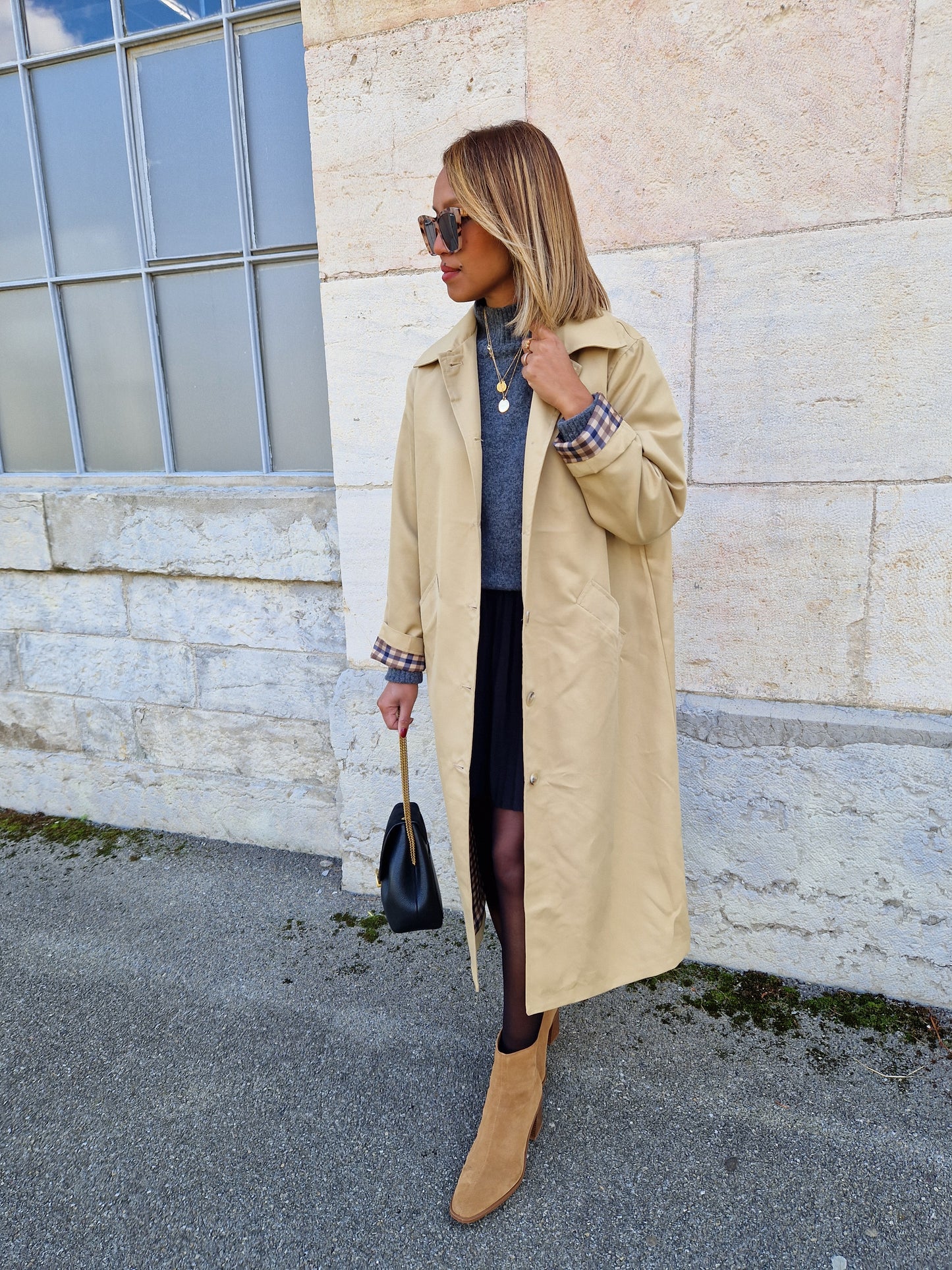 Trench Carla beige