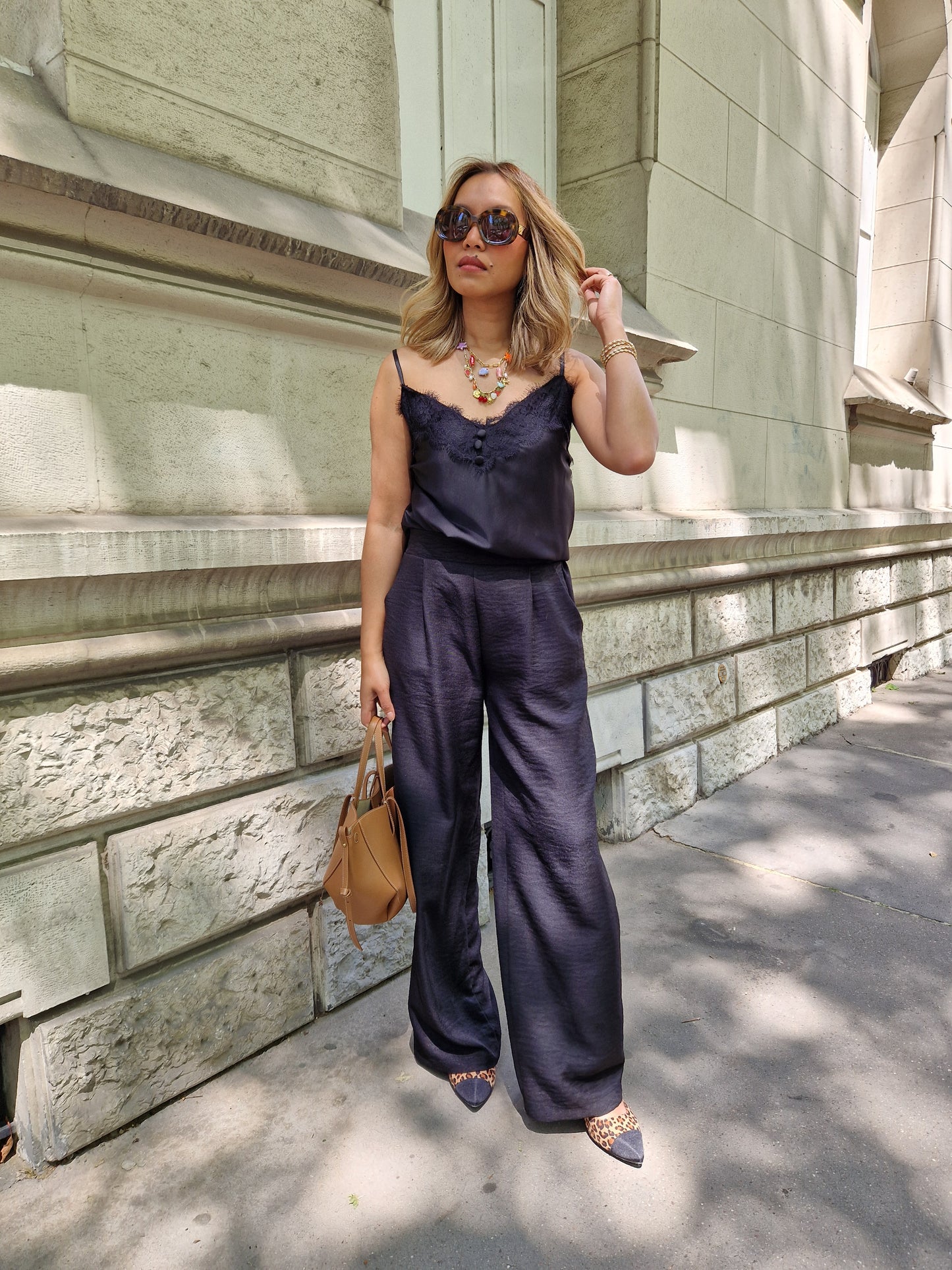 Pantalon Thaly noir