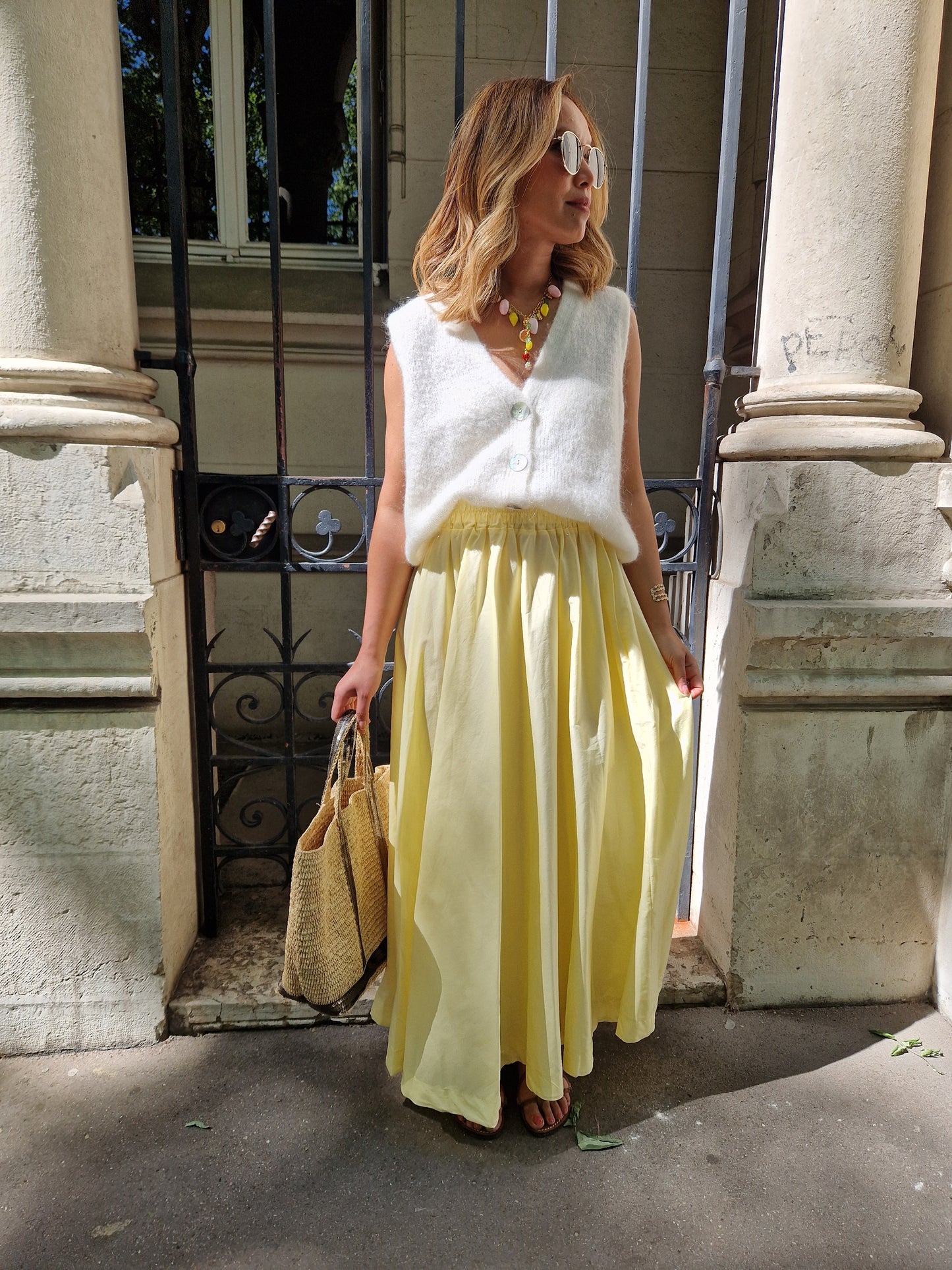 Jupe Maèlane jaune