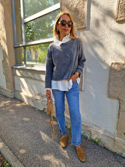 Pull Capucine gris