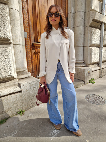 Veste Blazer Mona écru