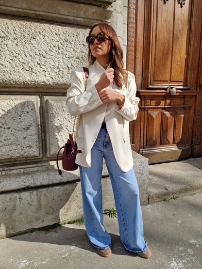 Veste Blazer Mona écru