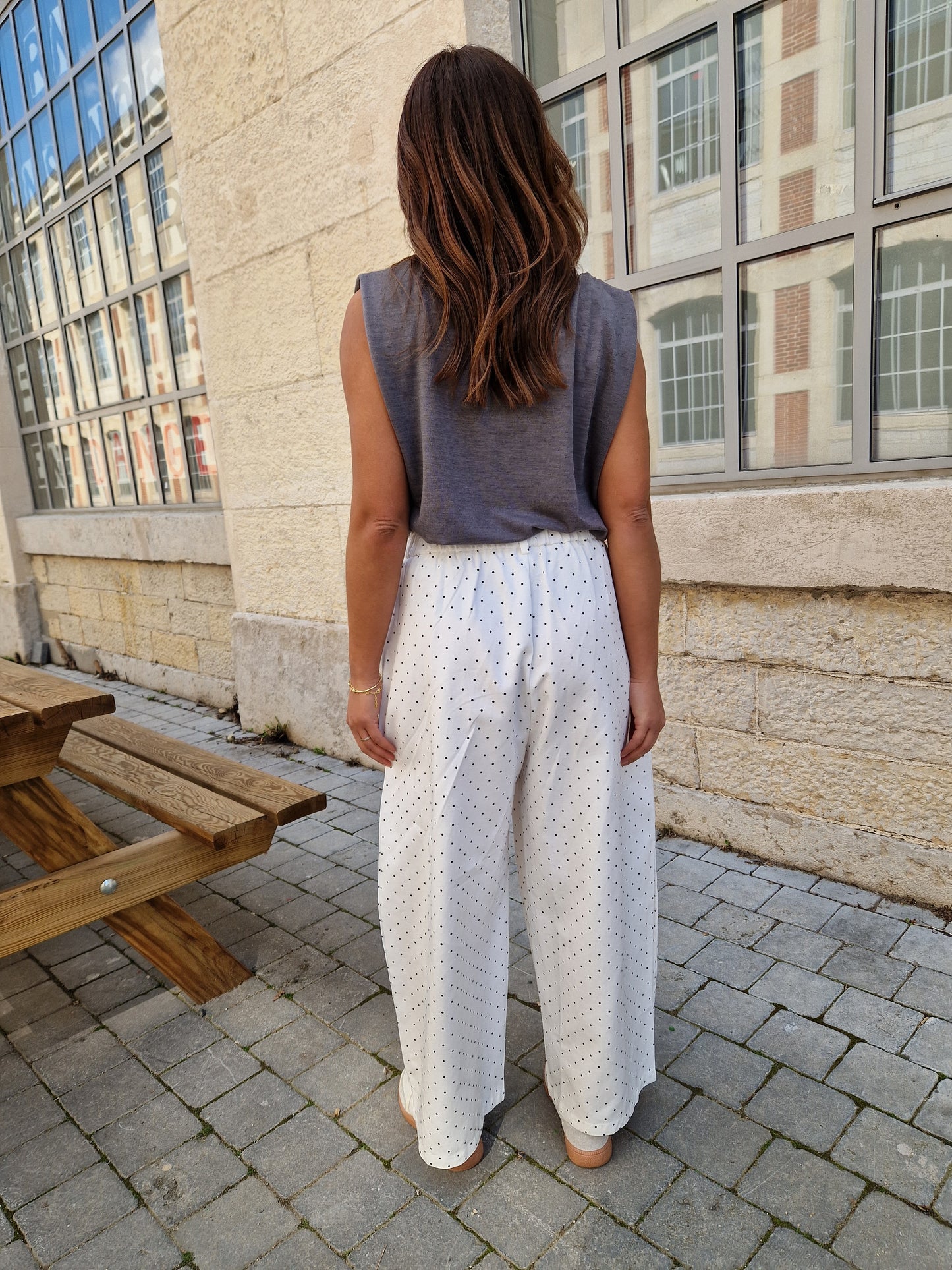 Pantalon Neva blanc