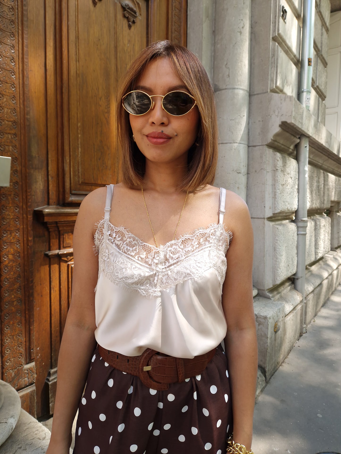 Top Alyne beige