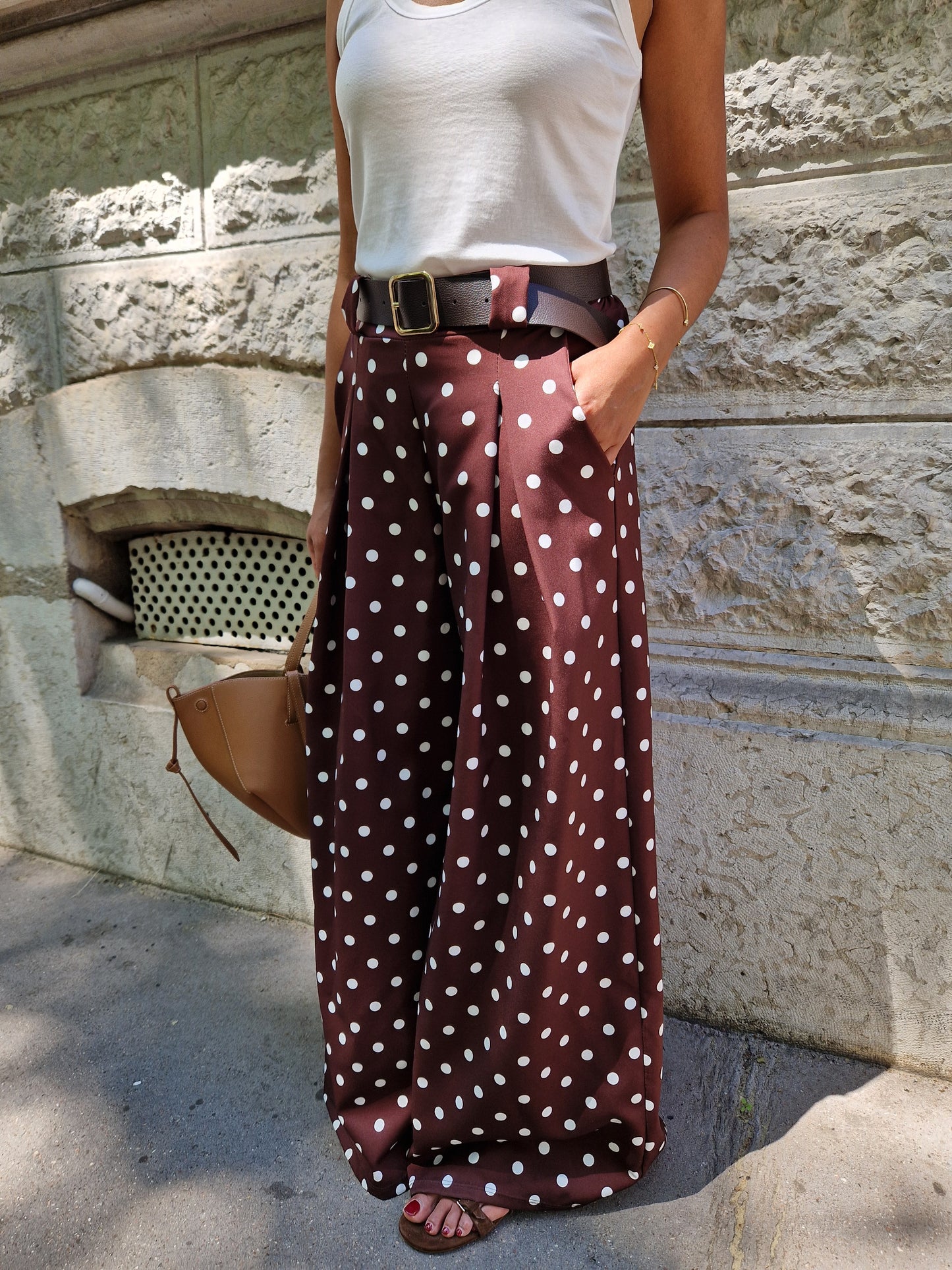 Pantalon Baya Marron