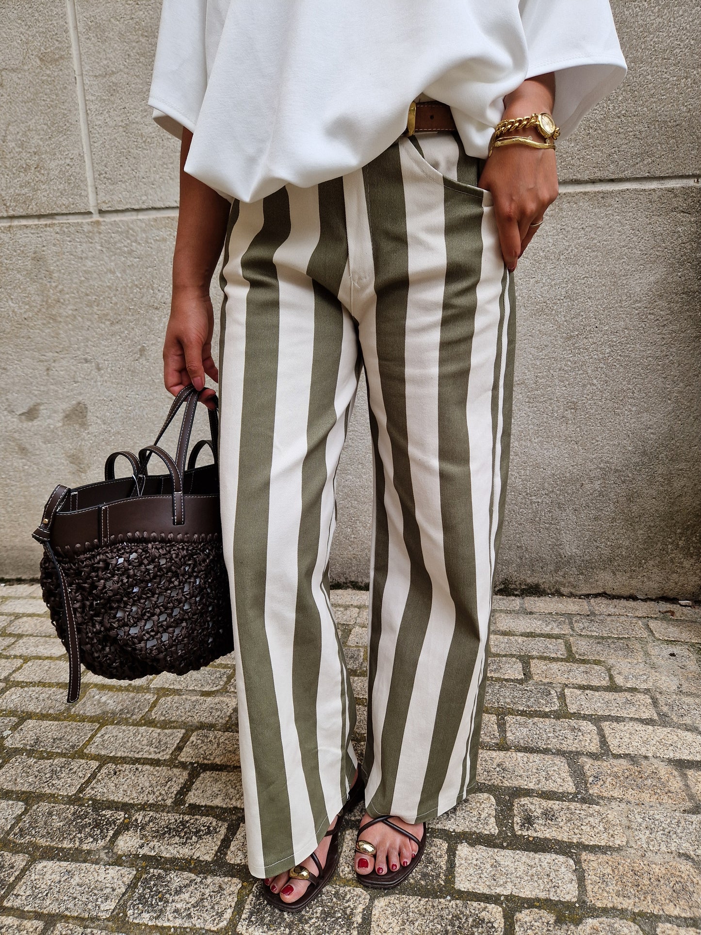 Pantalon Gaspard kaki