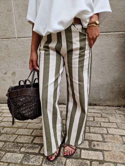 Pantalon Gaspard kaki