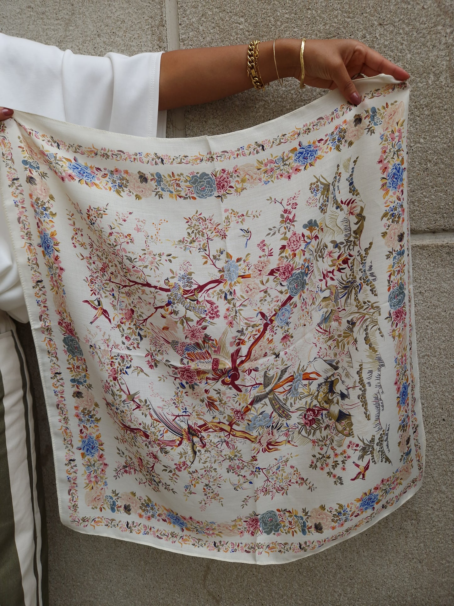 Foulard Fleur