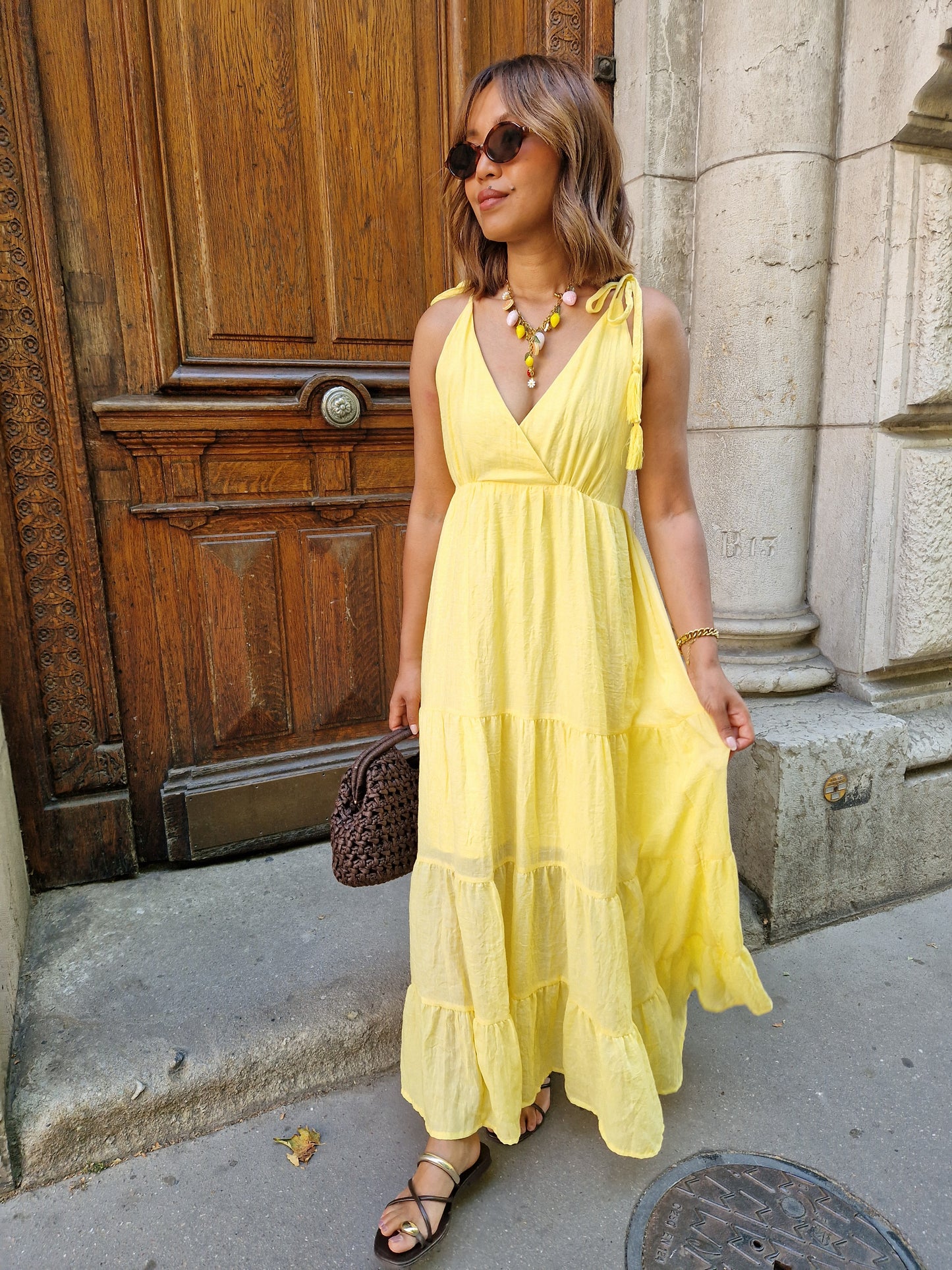 Robe Nayla jaune