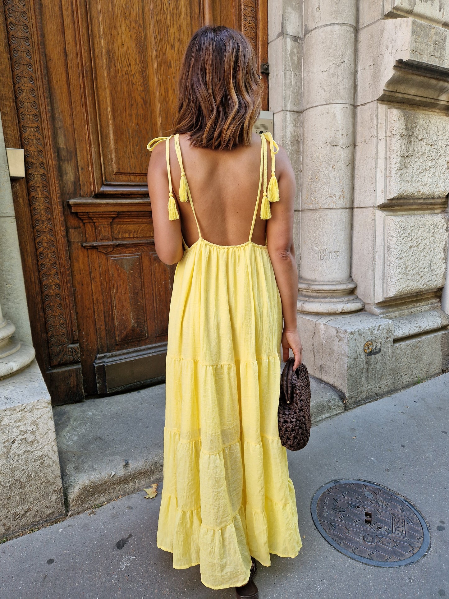 Robe Nayla jaune