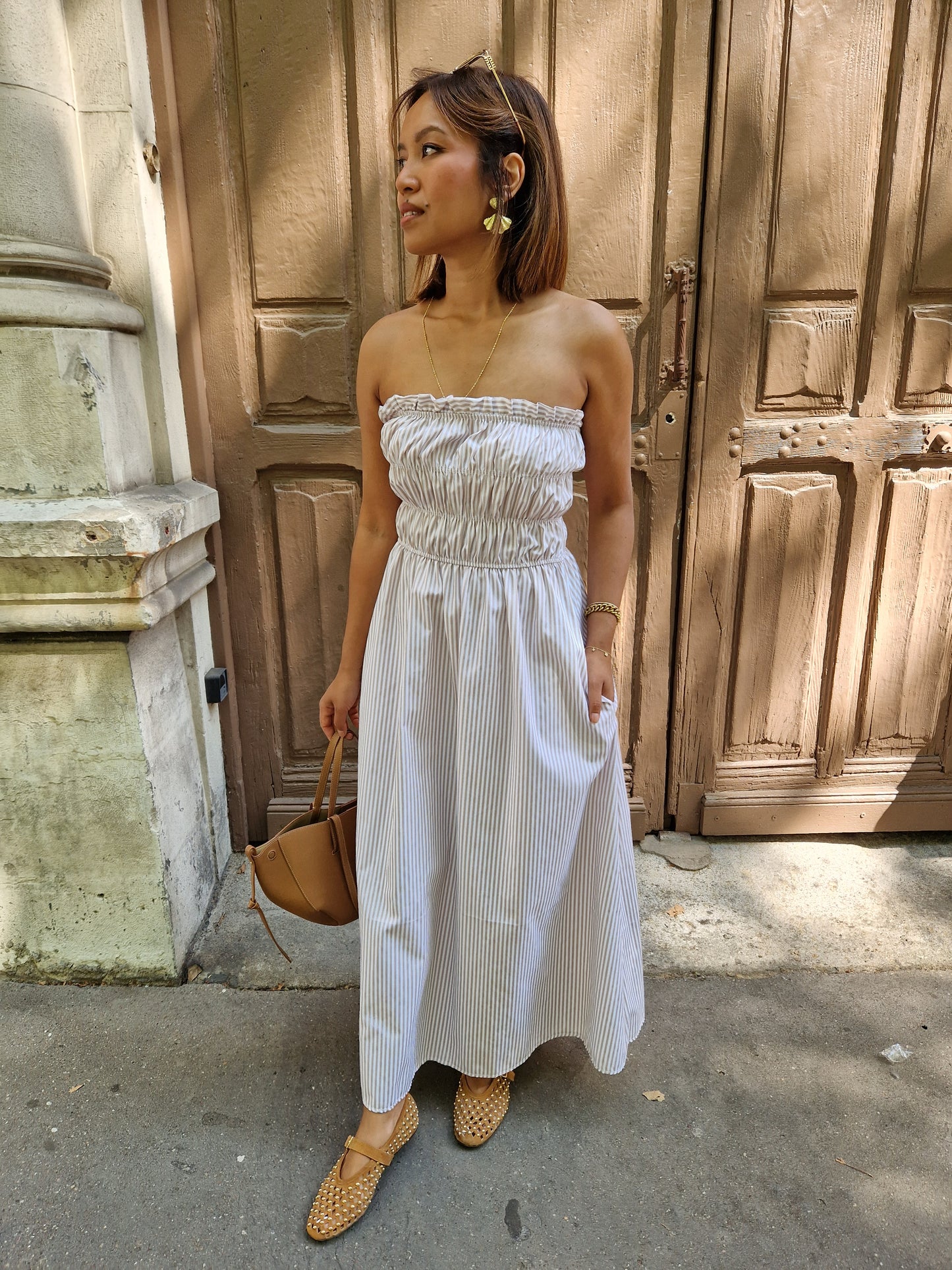 Robe Denise beige