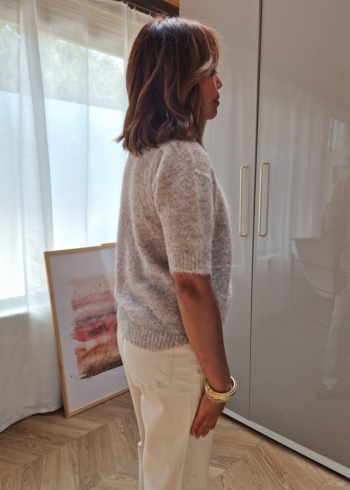 Pull Jessie taupe