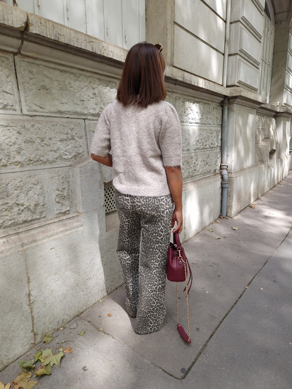 Pull Jessie taupe