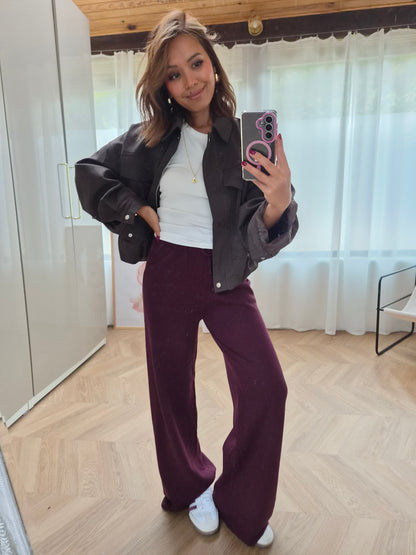 Pantalon Joy Burgundy