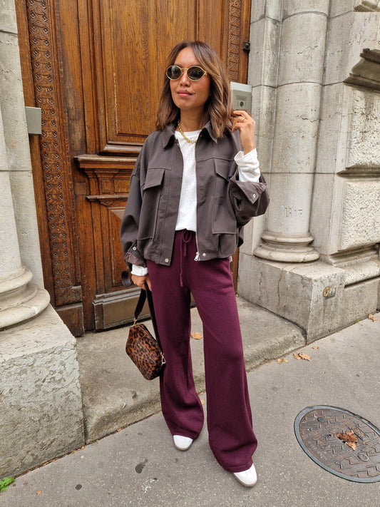 Pantalon Joy Burgundy