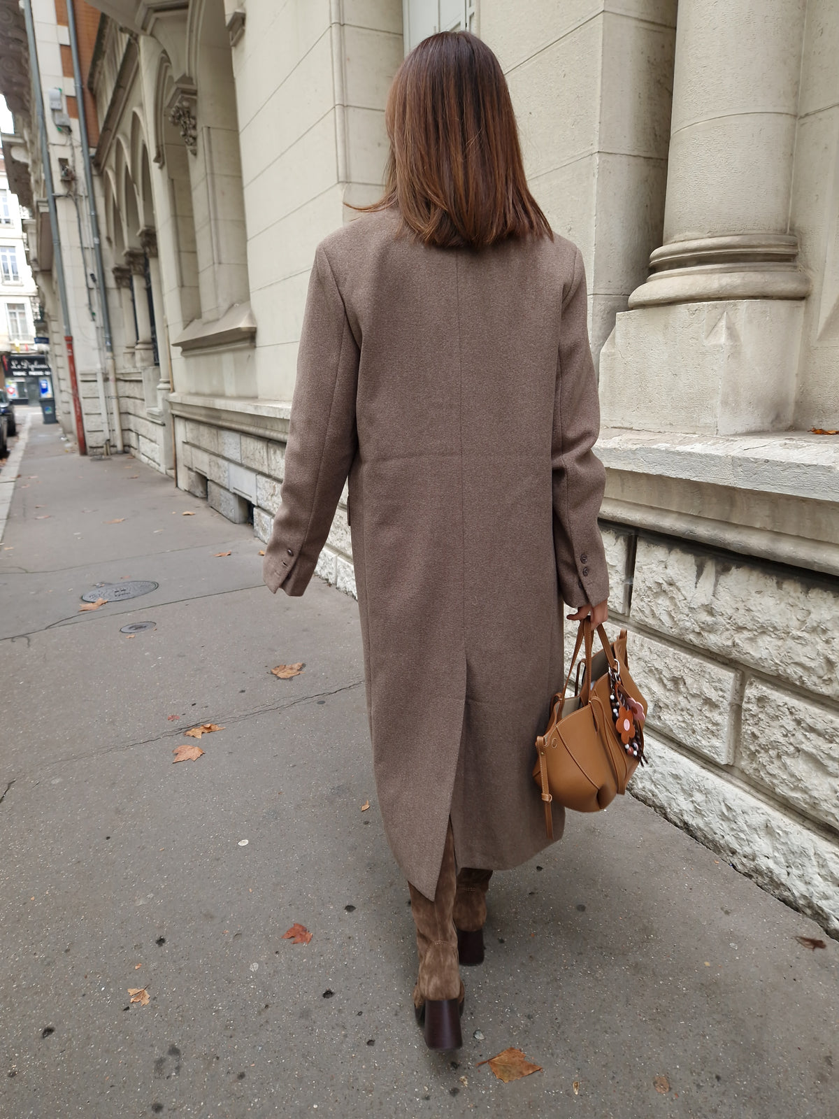 Manteau Eliot Taupe