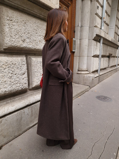 Manteau Eliot Marron