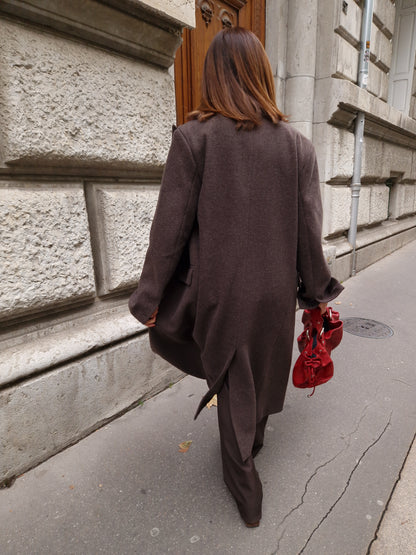 Manteau Eliot Marron