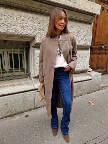 Manteau Eliot Taupe