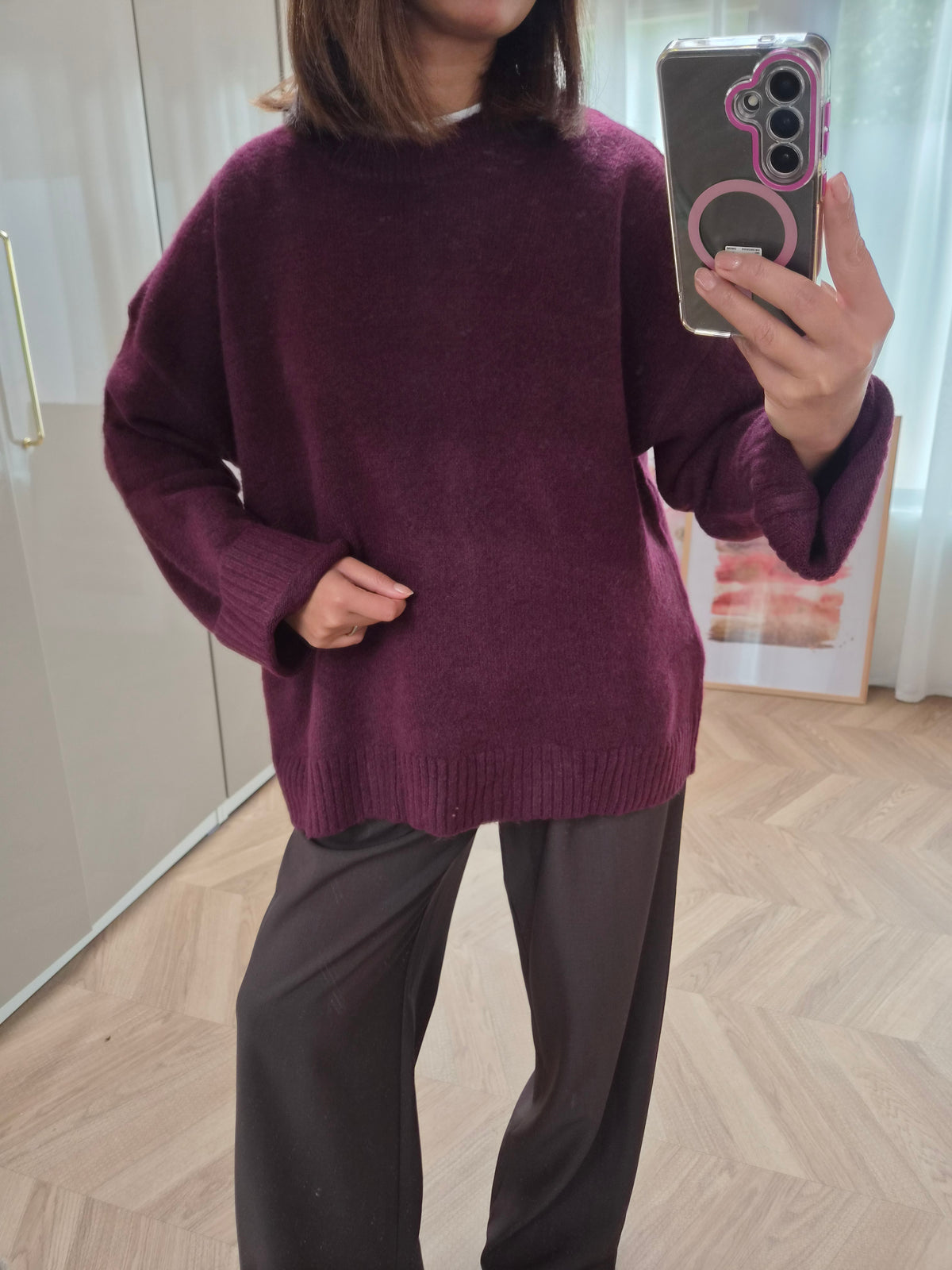 Pull Maxine Burgundy