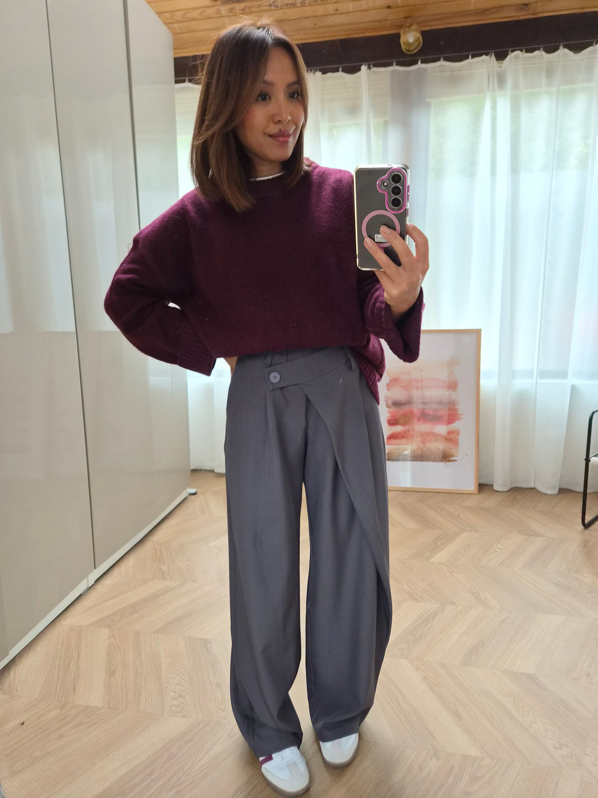 Pull Maxine Burgundy