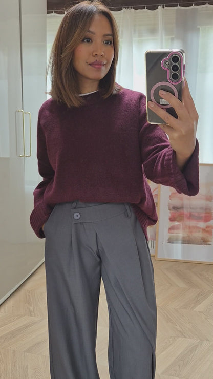 Pull Maxine Burgundy